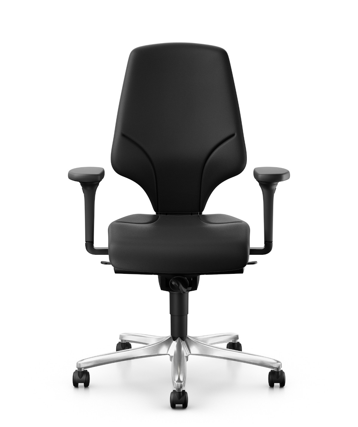 Giroflex 64-3578-LAB Laborstuhl ergonomisch, höhenverstellbar, Rollen, hygienisches Design für Labor und Praxis