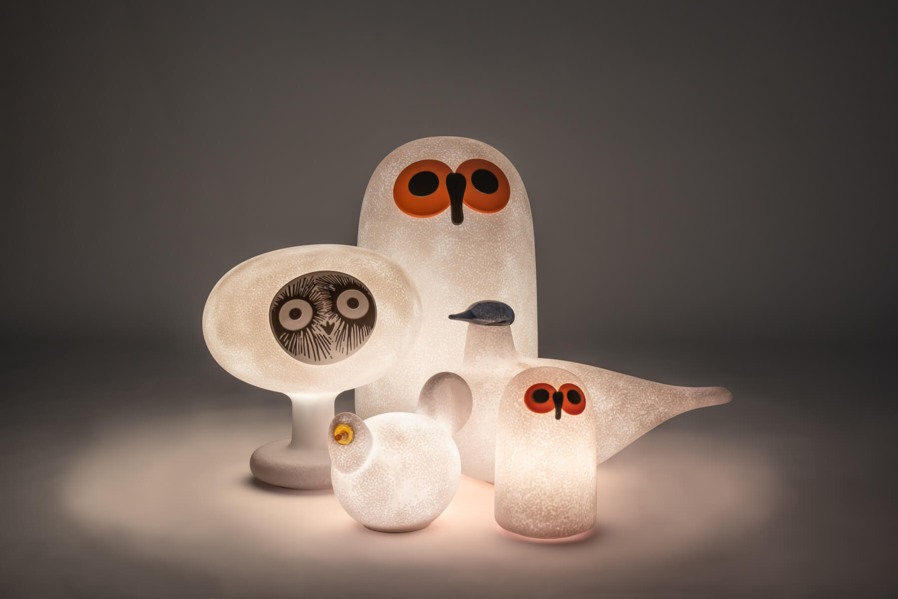 Magis Linnut Siiri LED Lampe, leicht, elegant und dekorativ – modernes Design und hochwertige Verarbeitung