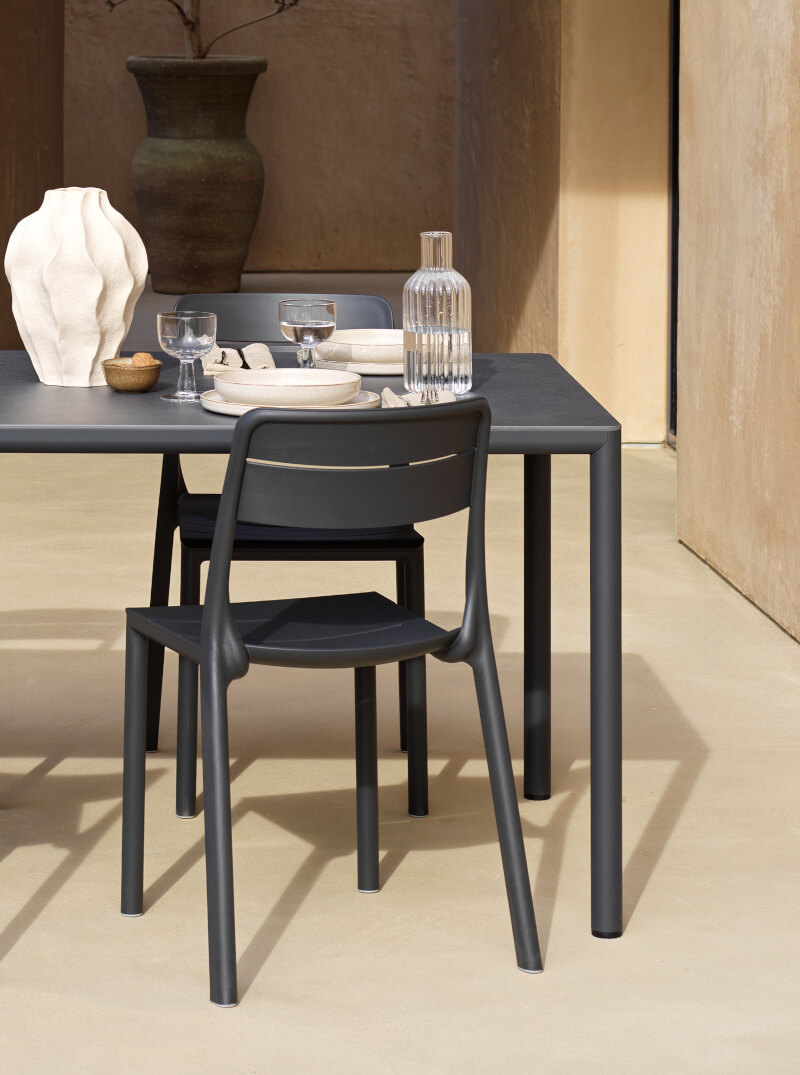 Moderner Nardi Cassia Gartenstuhl, komfortabel und langlebig – perfekt für Garten, Terrasse oder Lounge-Bereich