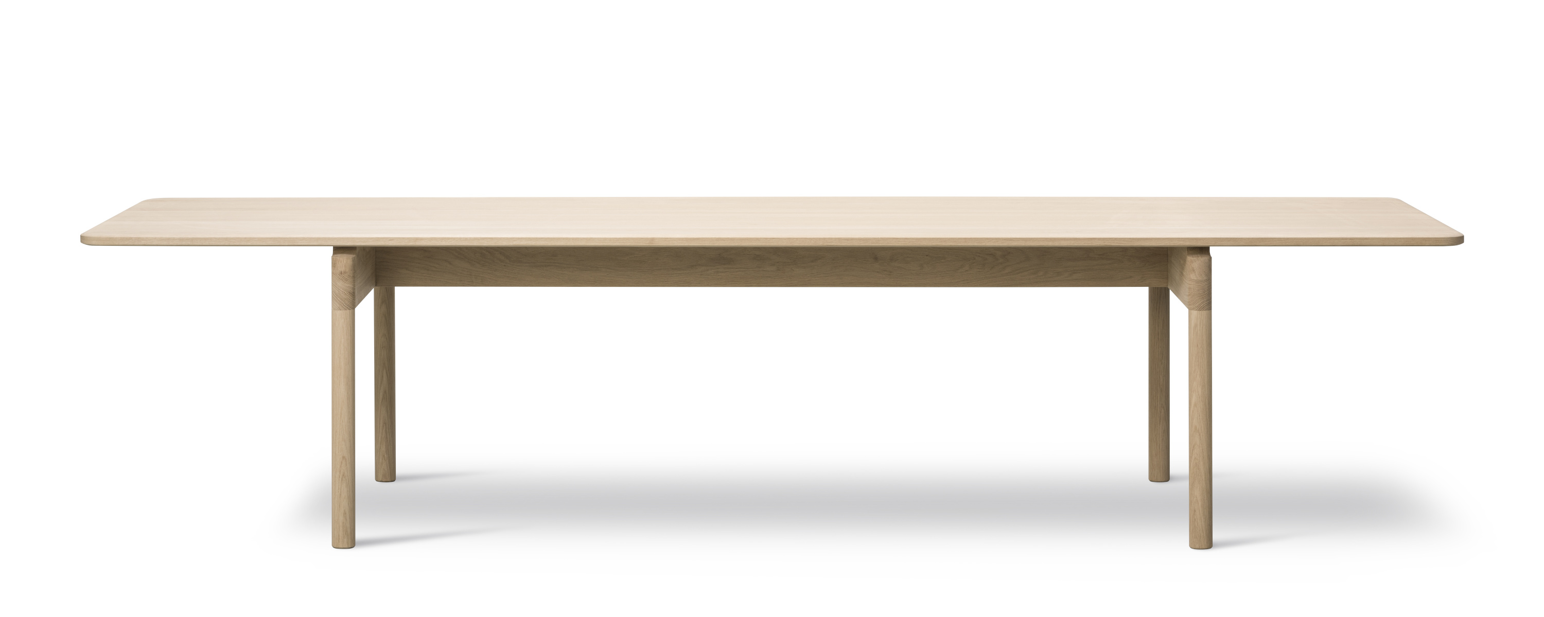 Post Esstisch, 320 x 100 cm, eiche geseift