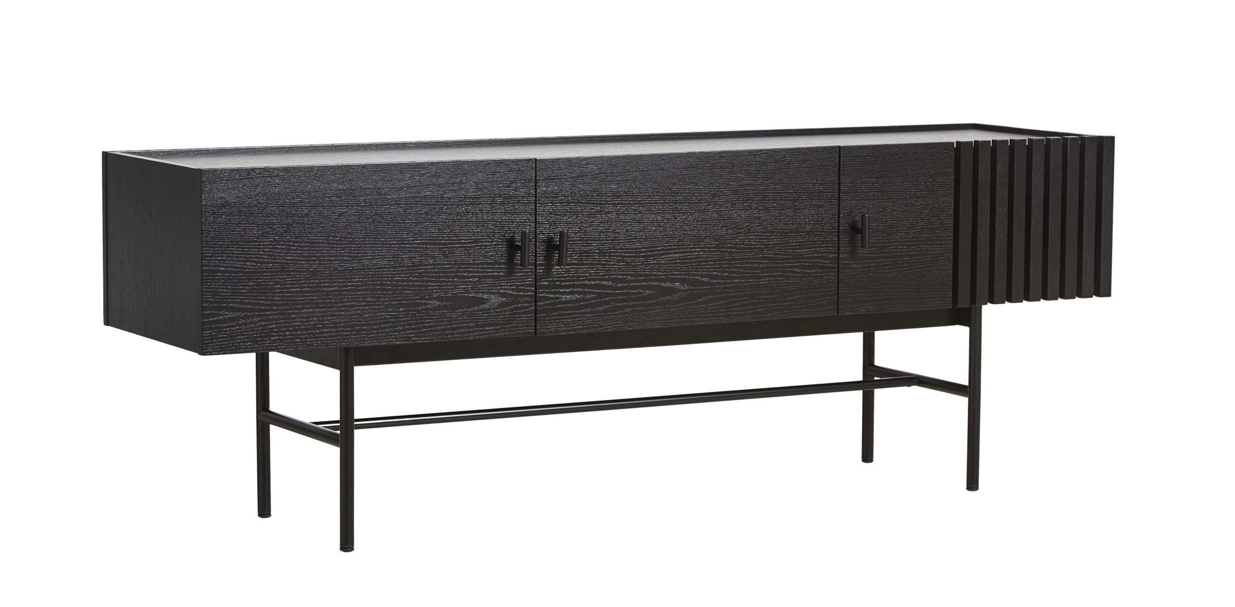 Array Sideboard, 150 cm, schwarz Array Sideboard, 150 cm, schwarz