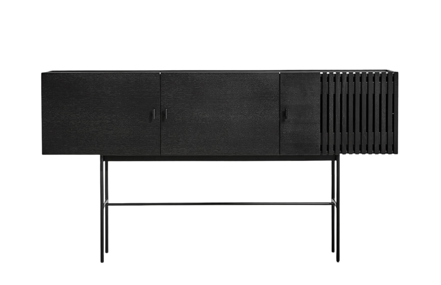 Array Sideboard, 180 cm, schwarz