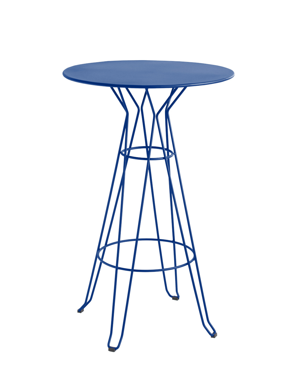 Capri Stehtisch, Ø 80 cm, ultramarinblau