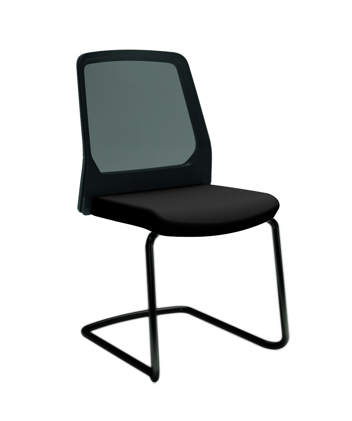 BUDDYis3 520B Besucherstuhl von Interstuhl für Büro und Konferenzraum, stapelbar, bequem, hochwertig verarbeitet