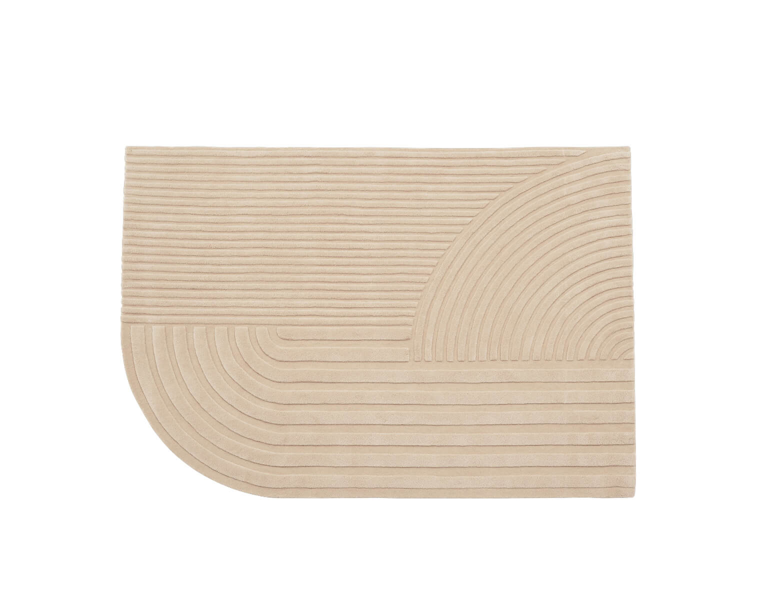 Relevo Teppich, 170 x 240 cm, light rose