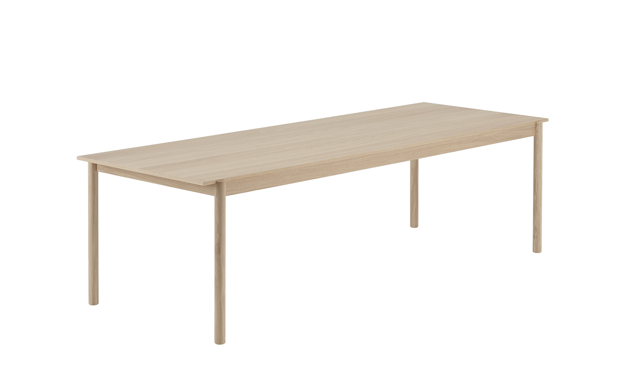 Linear Wood Esstisch, 260 x 90 cm, eiche natur