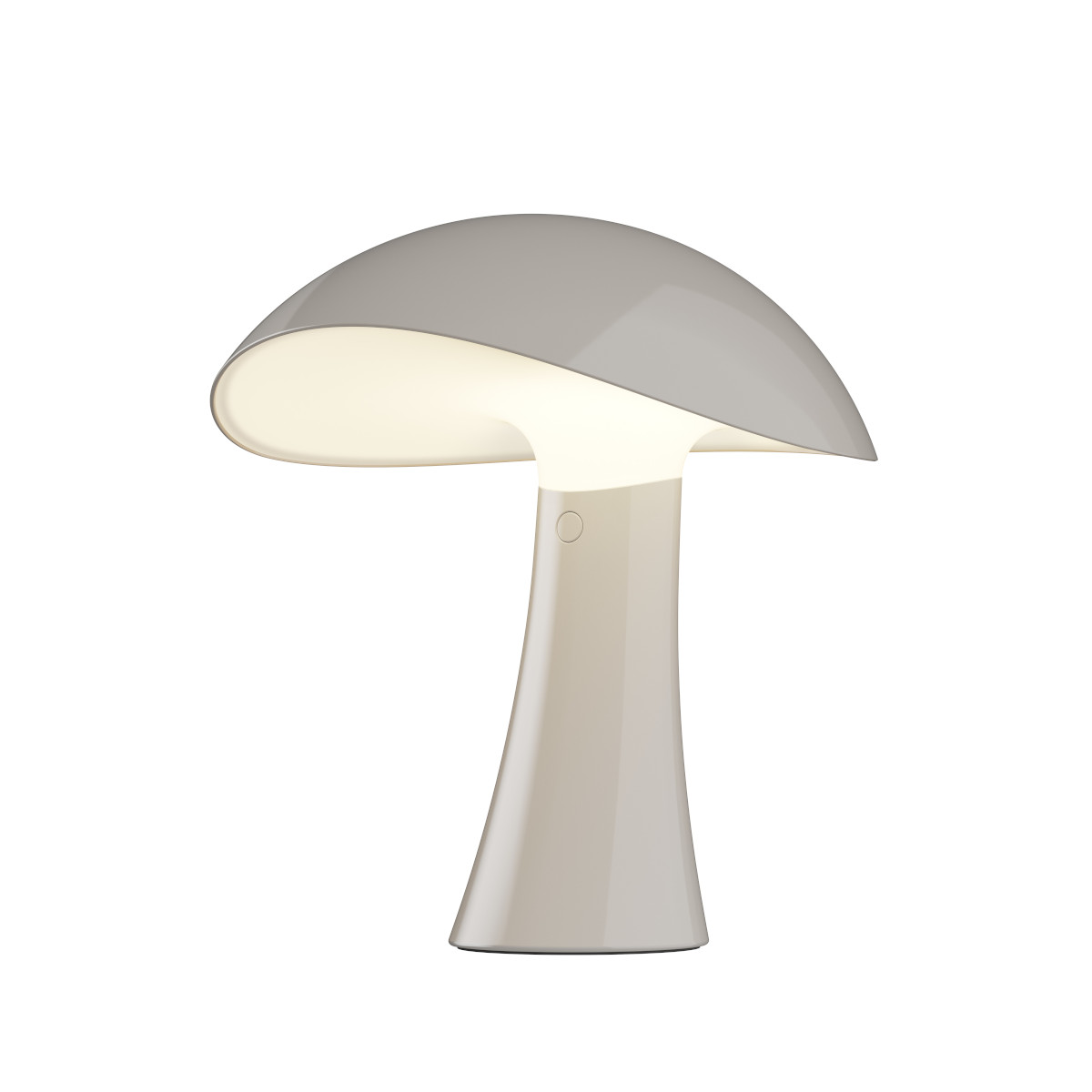 Louis Poulsen Rumee 220 tragbare LED-Tischleuchte in Earth Grey, wiederaufladbar, minimalistisches Design für Innen und Außen