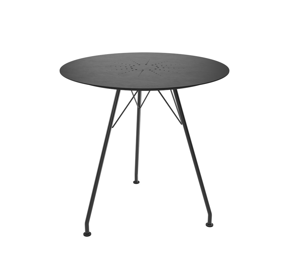 Circum Bistrotisch, Ø 74 cm, schwarz