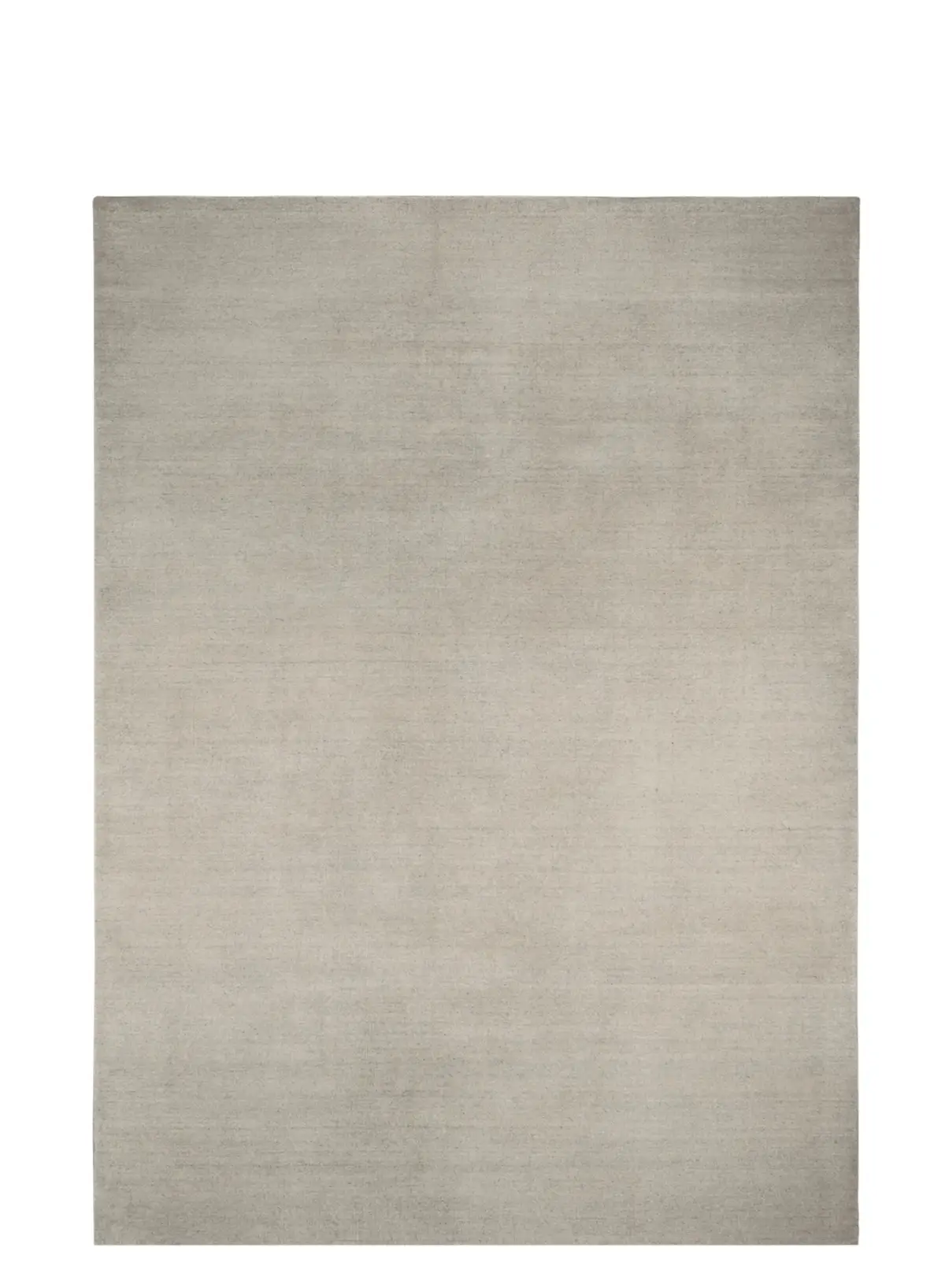 Massimo Copenhagen Earth Natural Teppich in Silver Grey mit rechteckiger Form, gleichmäßiger Farbgebung und dezenter Oberflächenstruktur.