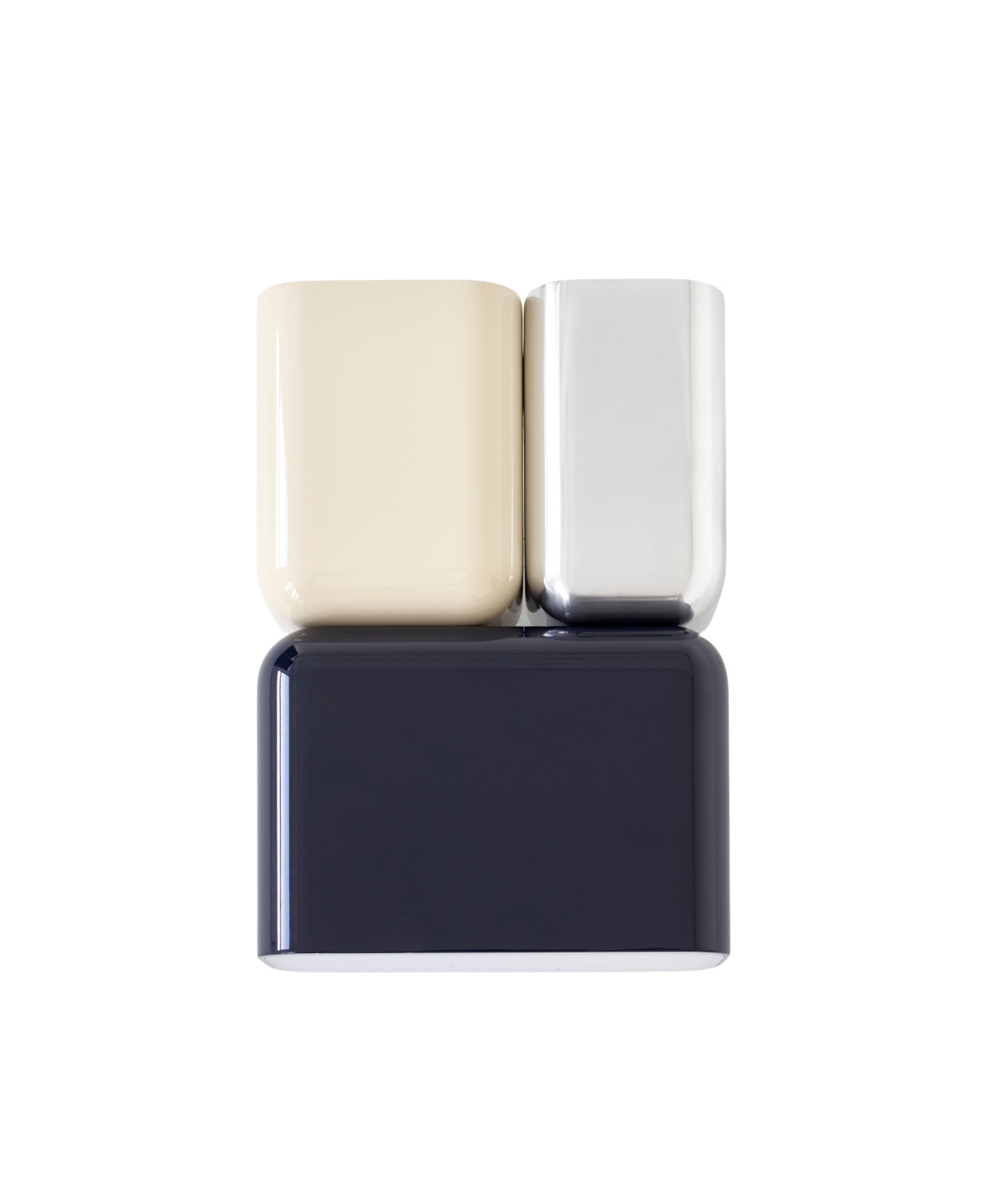 Tabata LN10 Wandleuchte, deep blue / ivory