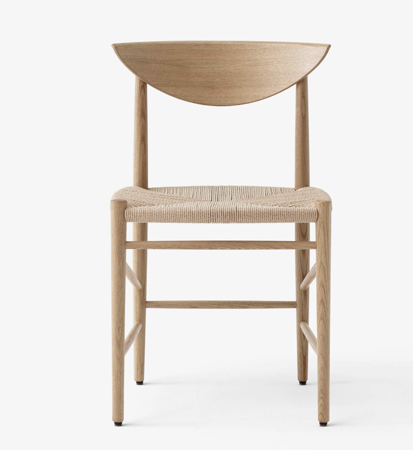 &Tradition Drawn HM3 Stuhl, geölte Eiche, skandinavisches Design, robust und funktional – ideal im modernen Wohnambiente