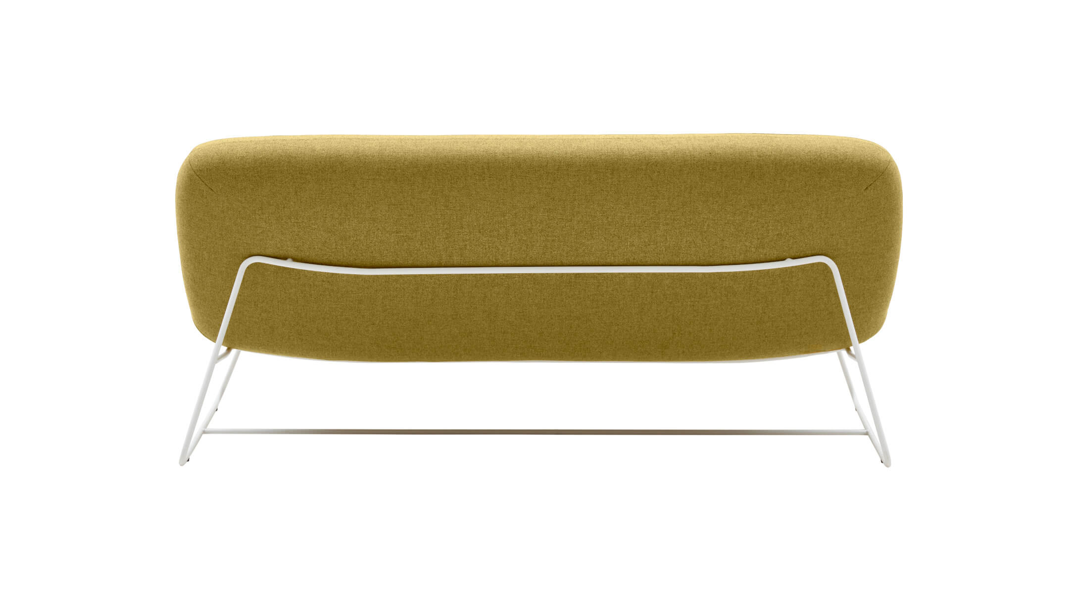 Skandinavisches Softline Java Sofa, modernes Designer-Sofa mit Stoffbezug und hohem Sitzkomfort