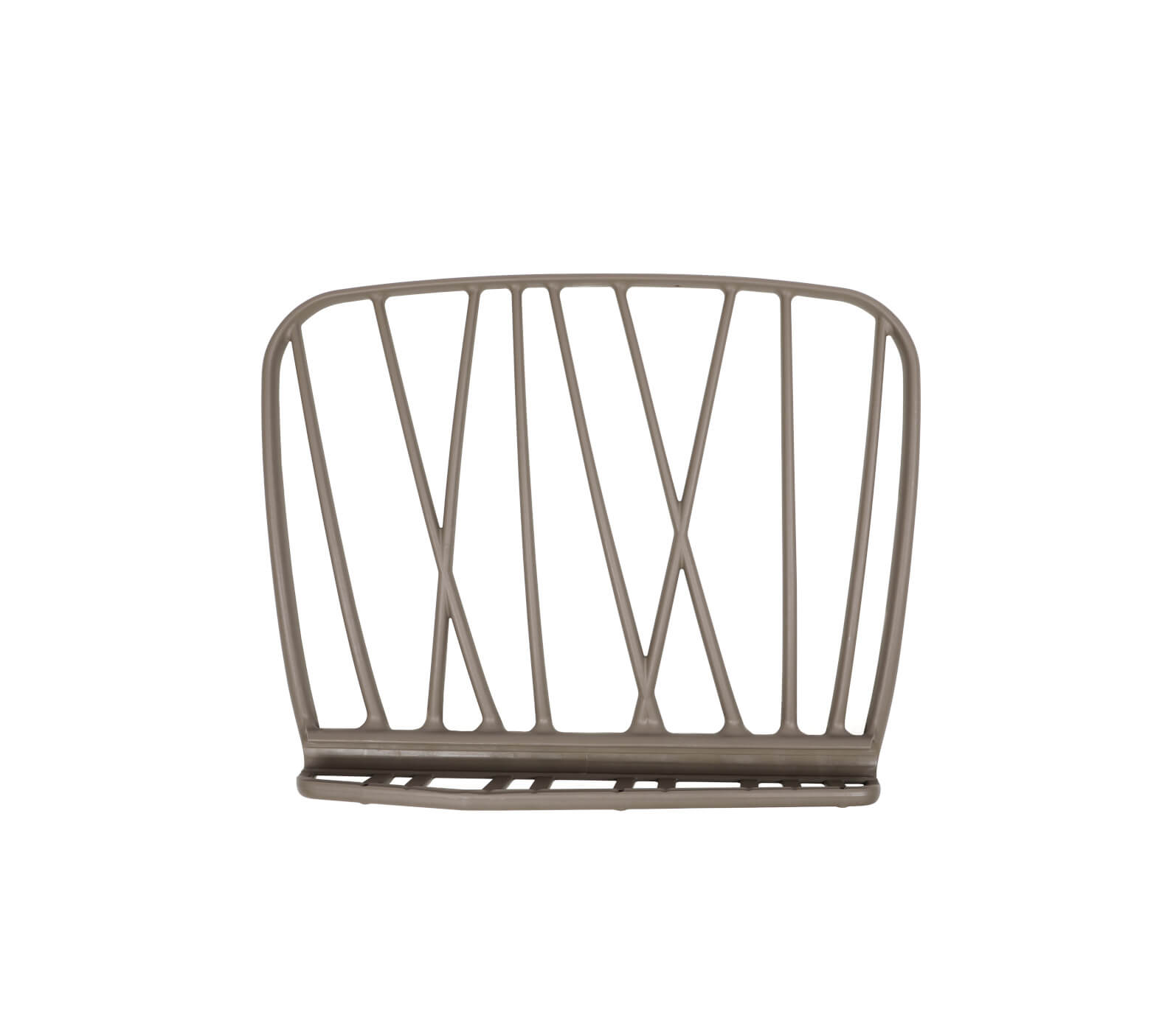 Nardi Komodo Rückenlehne tortora, wetterfest, leicht, modernes Outdoor-Design, langlebig, Made in Italy