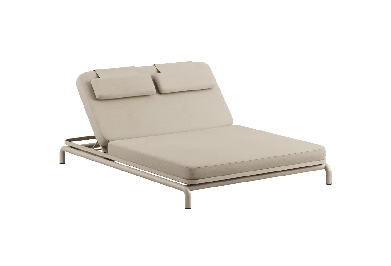 Kirra Double Sunbed, kirra sand