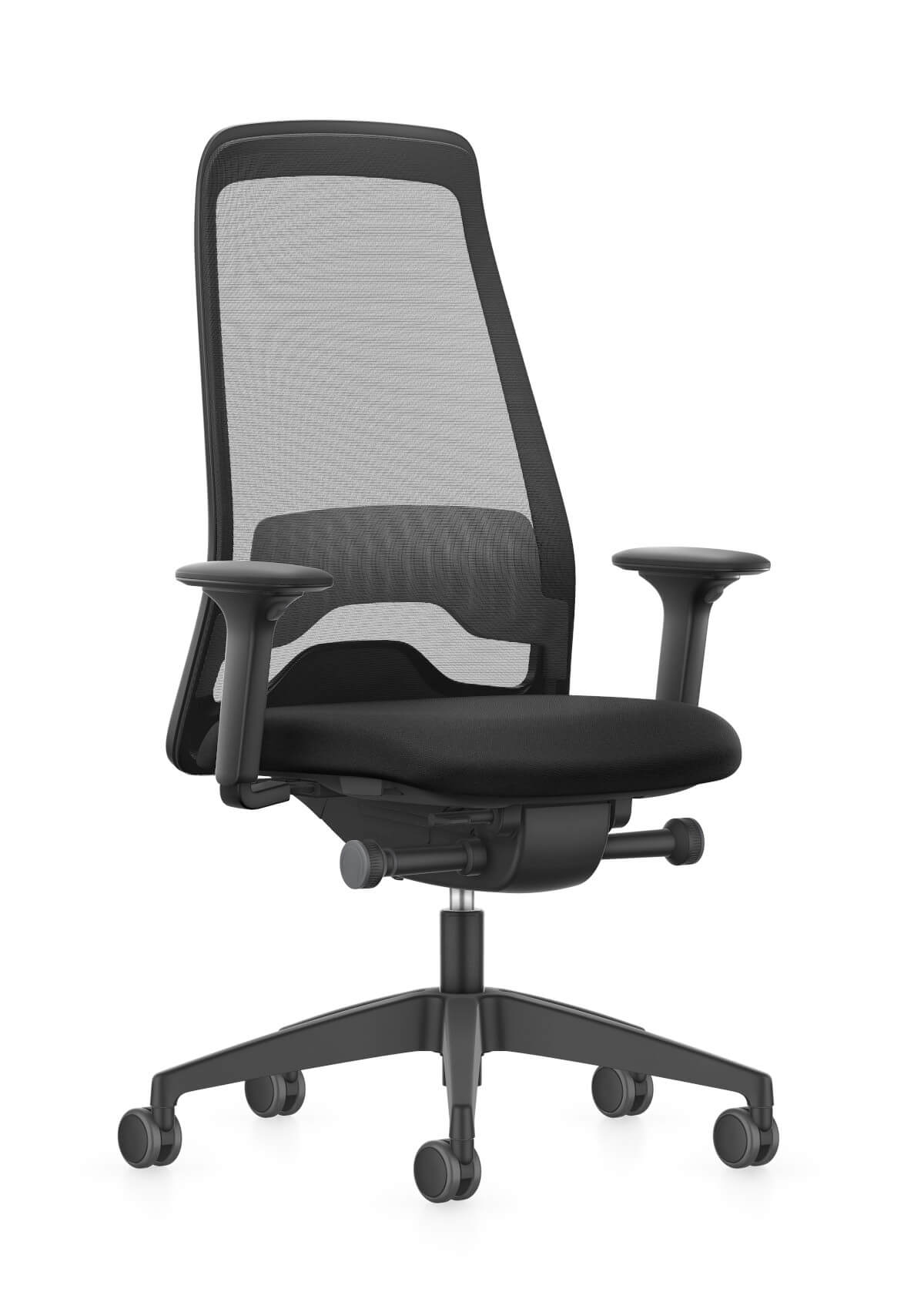 Interstuhl EVERYis1 EV212 ergonomischer Bürodrehstuhl mit Rückenlehne, höhenverstellbar, modern und komfortabel