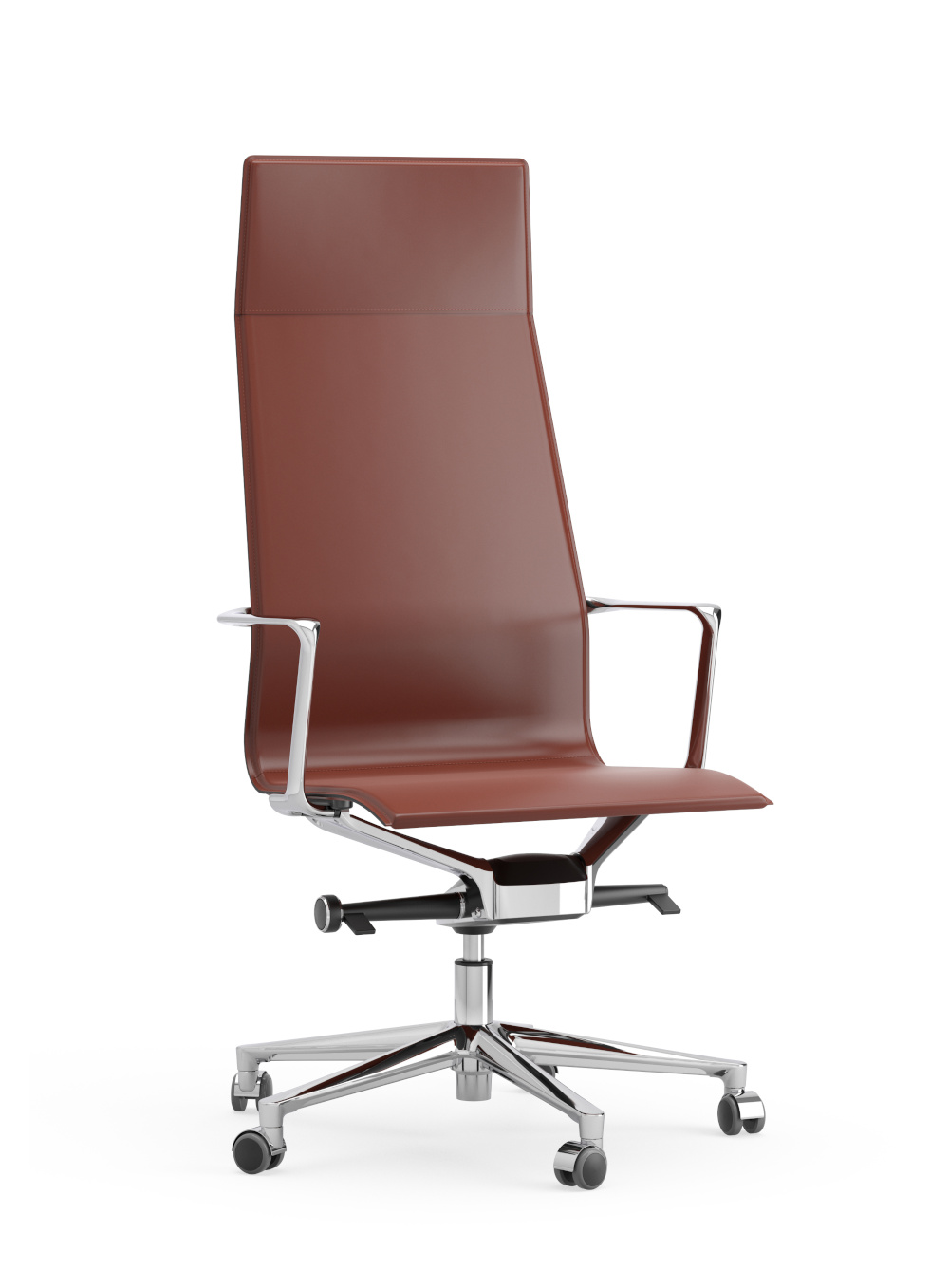 Kuna Chair with Headrest, 5 star base Bürodrehstuhl