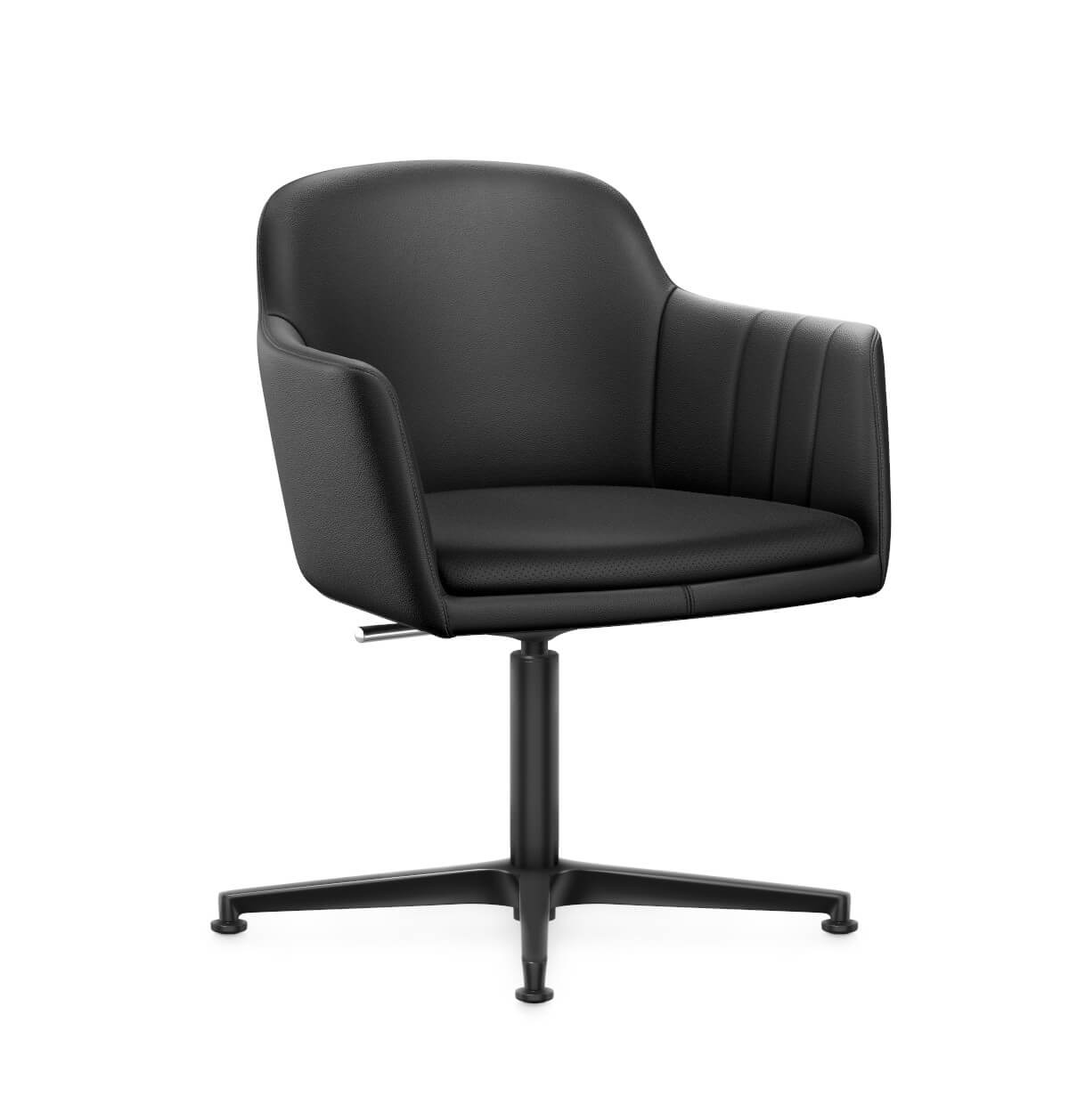 Moderner Interstuhl LEMONis5 LM745 Clubsessel für Lounge, Wartebereich oder Office mit gepolsterter Sitzschale