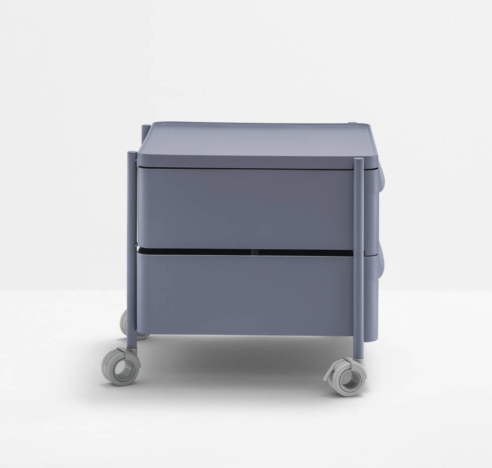 Pedrali Boxie BXL 2C Rollcontainer blau