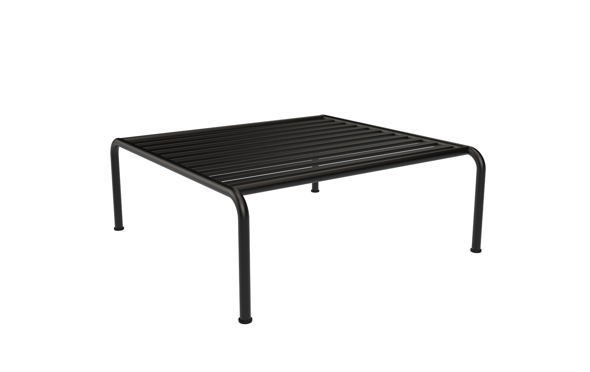 Avon Couchtisch, 81 x 81 cm, schwarz Avon Couchtisch, 81 x 81 cm, schwarz