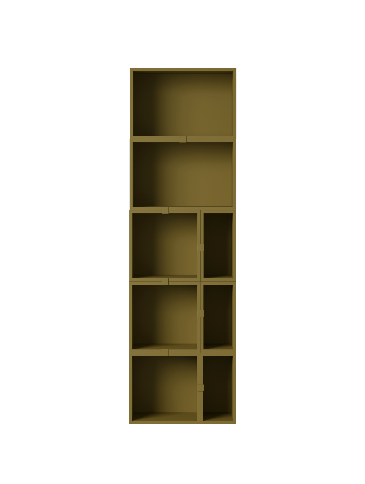 Stacked Storage Bookcase -  Configuration 7