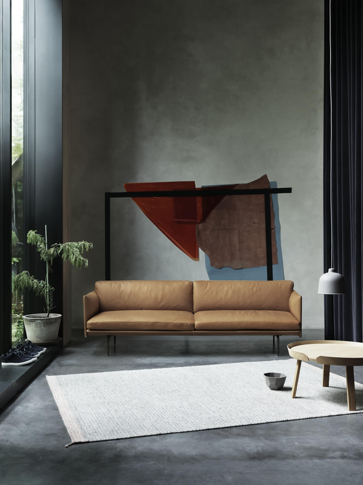 Muuto Around Couchtisch – elegantes Design für Ihr Wohnzimmer im skandinavischen Stil Muuto Around Couchtisch mit modernem skandinavischen Design, ideal für zeitgemäße Wohnzimmer