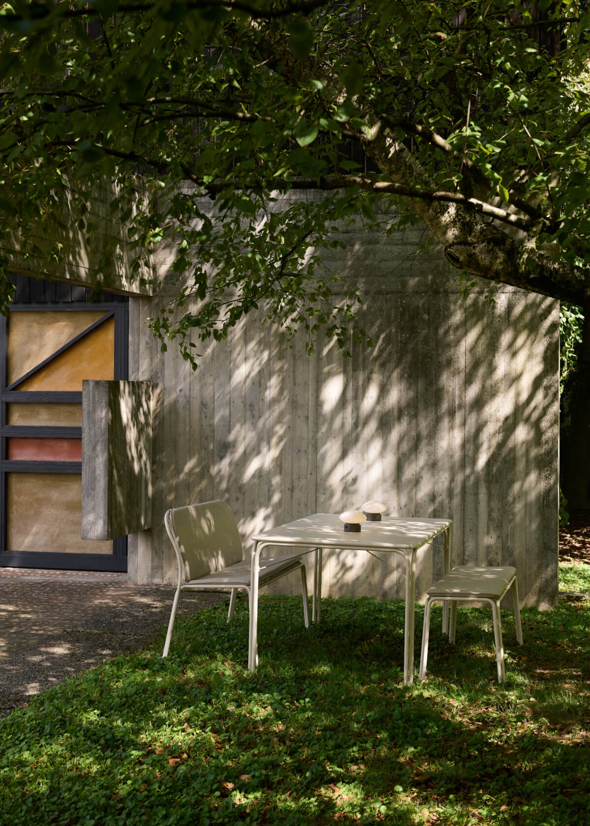 &Tradition Thorvald SC112 Sitzkissen für Sitzbank, gepolstert, wetterfest, modernes Design