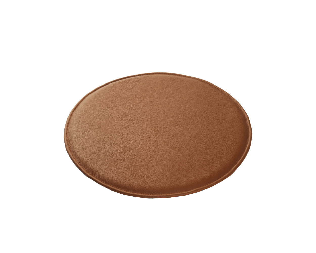 FDB Møbler R5 Nøje Sitzkissen, cognac Leder, ergonomisch, langlebig, nordisches Design, funktional