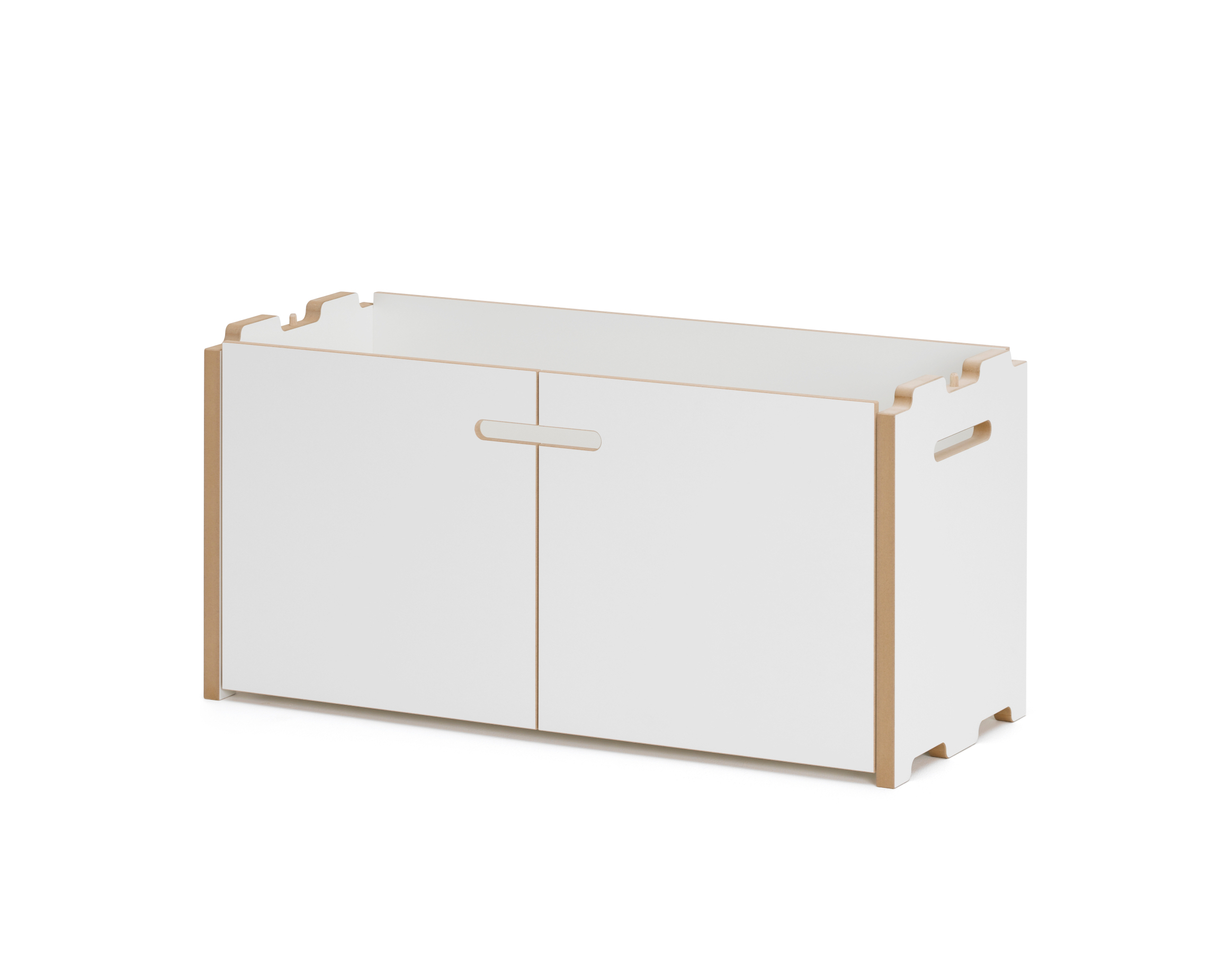 Hochstapler Anbaumodul mit Türen, weiß Hochstapler Anbaumodul mit Türen, weiß