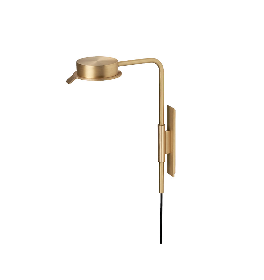 w102 Chipperfield Wandleuchte, brass