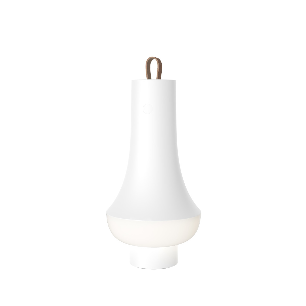 Louis Poulsen Tomoshi Portable LED-Leuchte in Weiß, kabellos, dimmbar, modernes Design, ideal für unterwegs und Zuhause