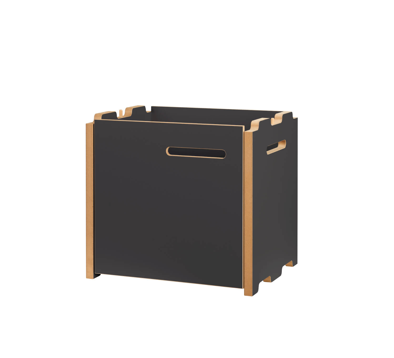 Halbstark Anbaumodul mit Türe links, anthrazit