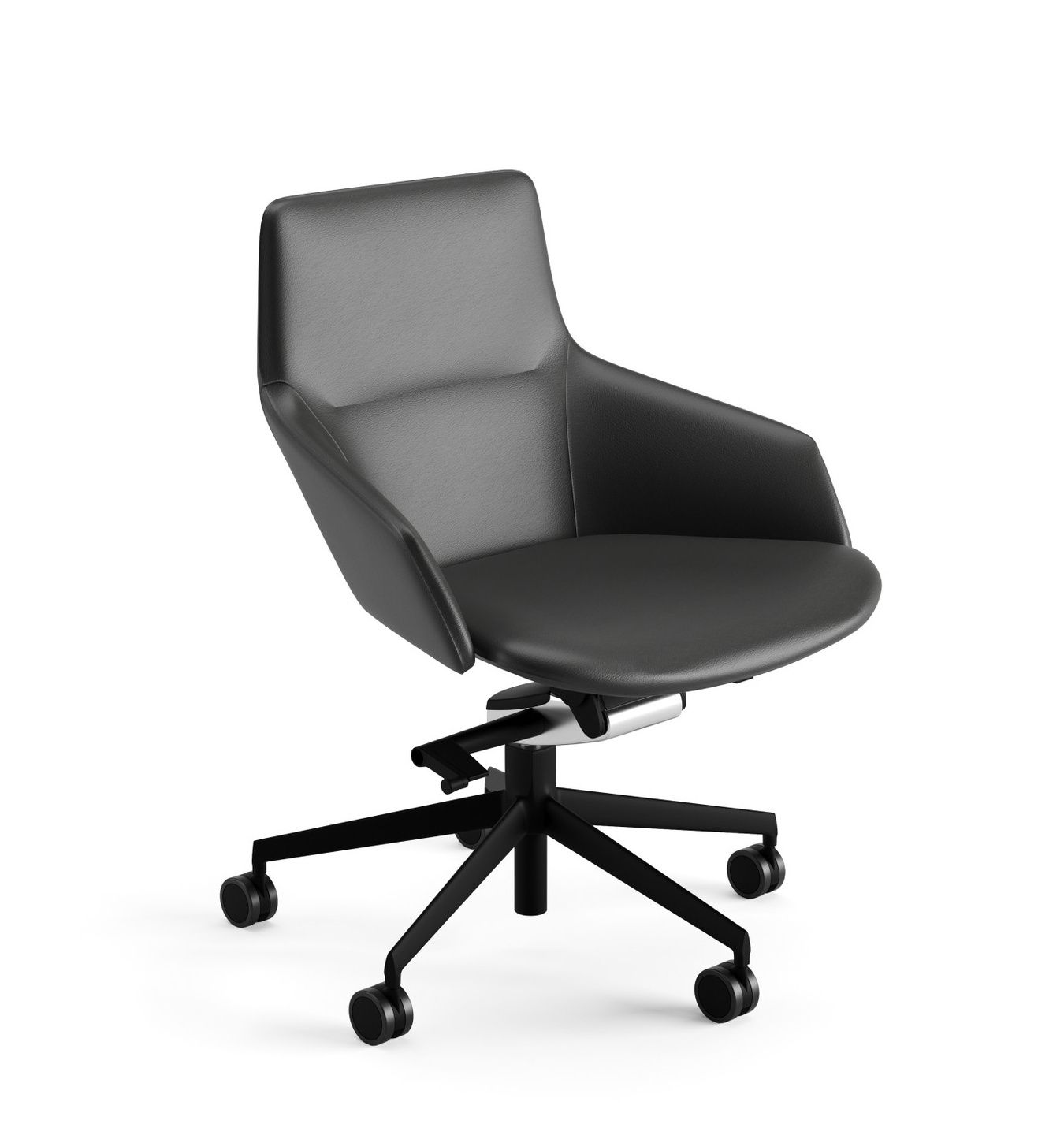 Aston Konferenzsessel, voll bezogen #1933