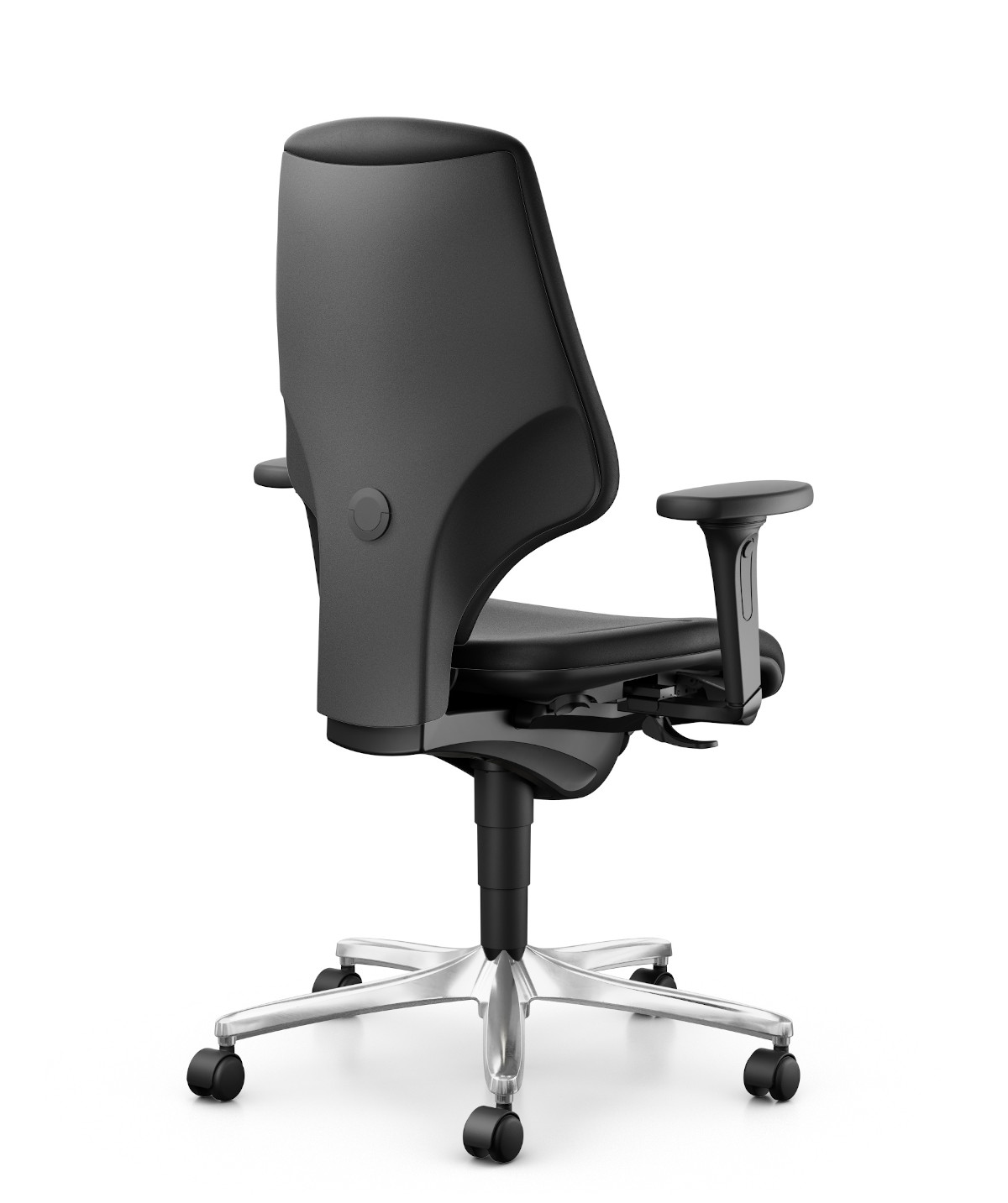 Giroflex 64-3578-LAB Laborstuhl ergonomisch, mobil mit Rollen, höhenverstellbar und pflegeleicht für professionelle Labore