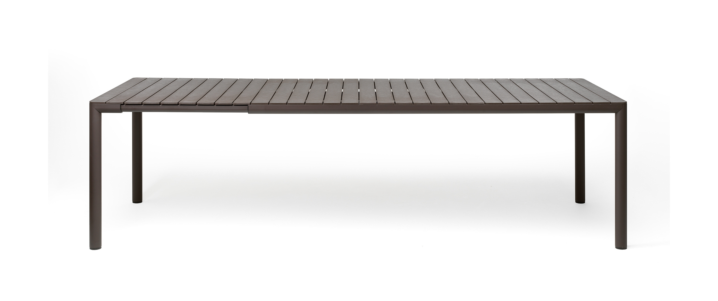 Nardi Tevere Ausziehtisch 210 cm terra, italienischer Outdoor-Tisch, wetterfest, langlebig, modernes Design