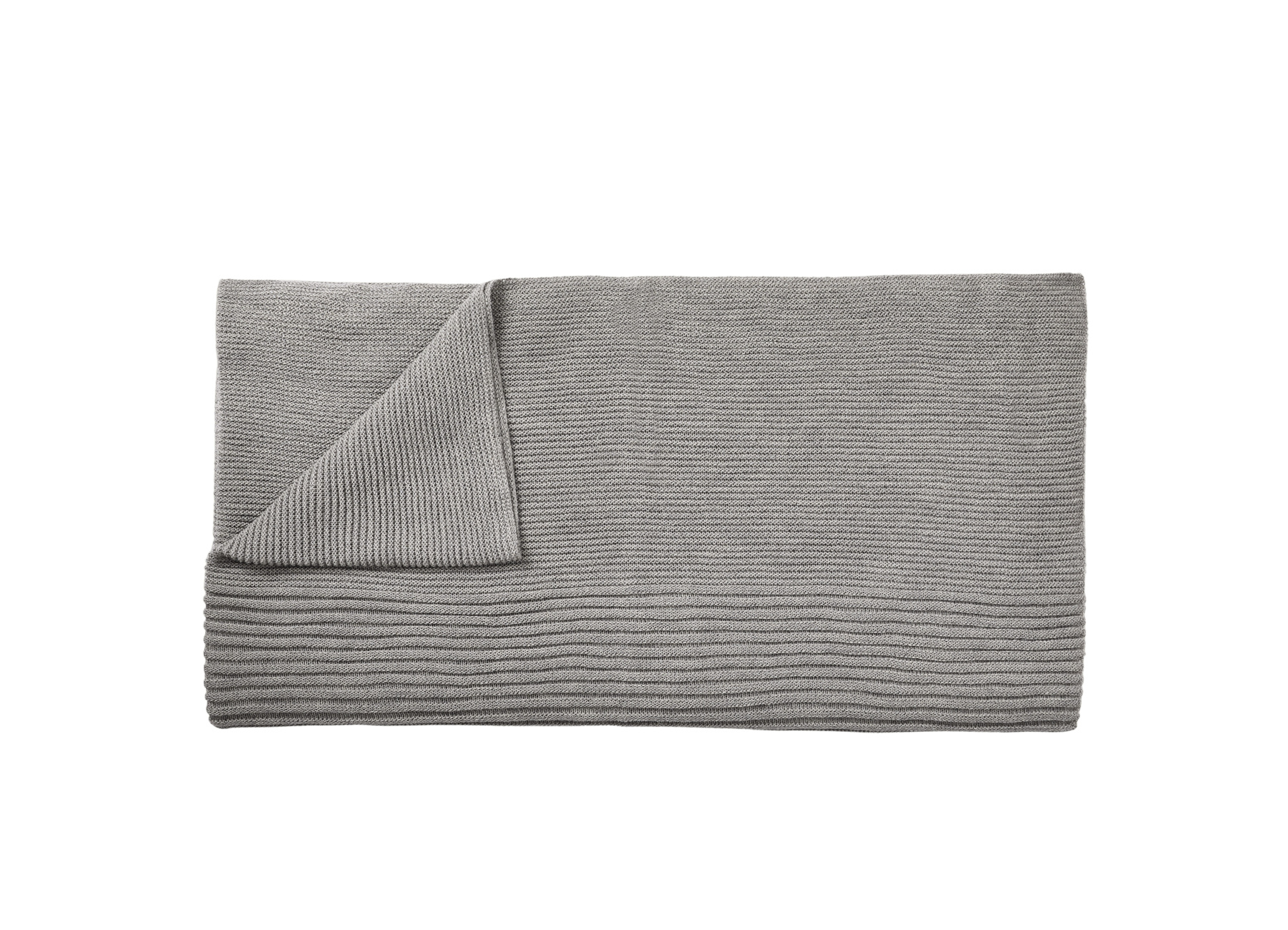 Rhythm Throw Decke, hellgrau