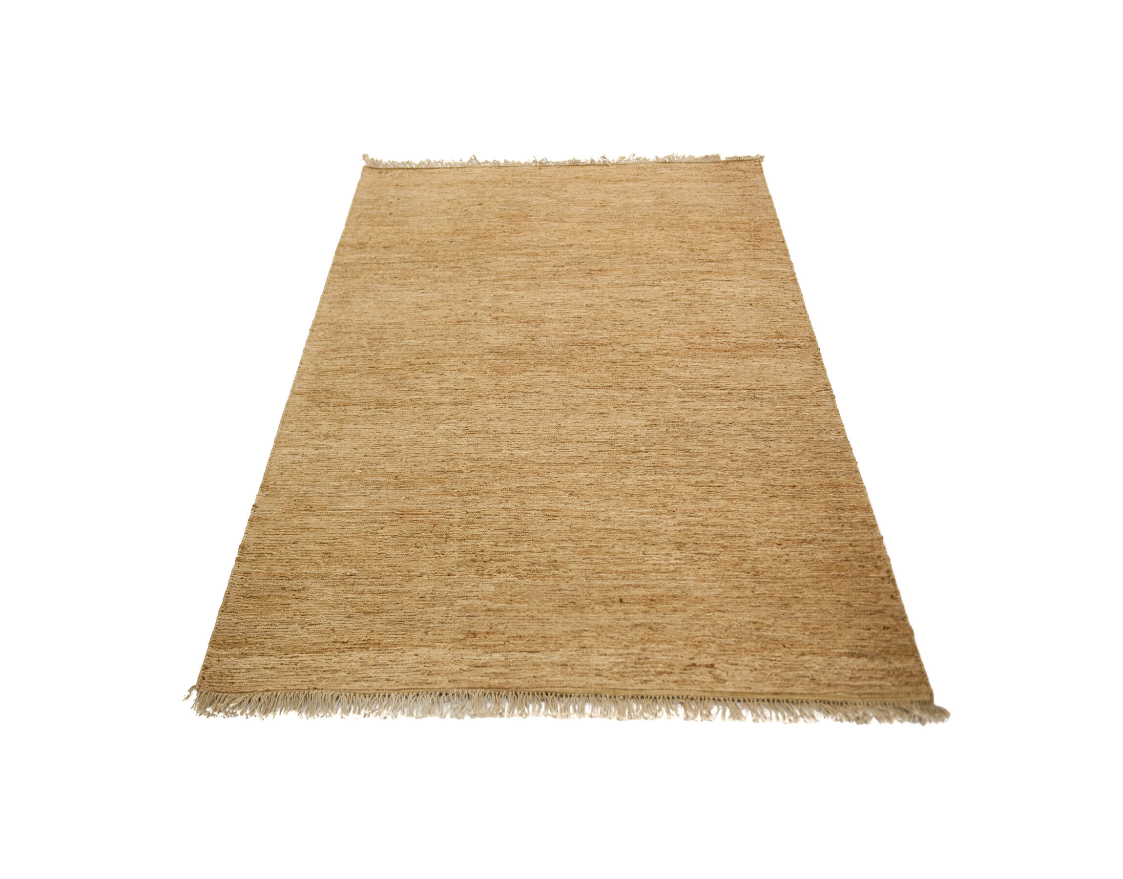 Sumace Teppich mit Frasen, 170 x 240 cm, natur