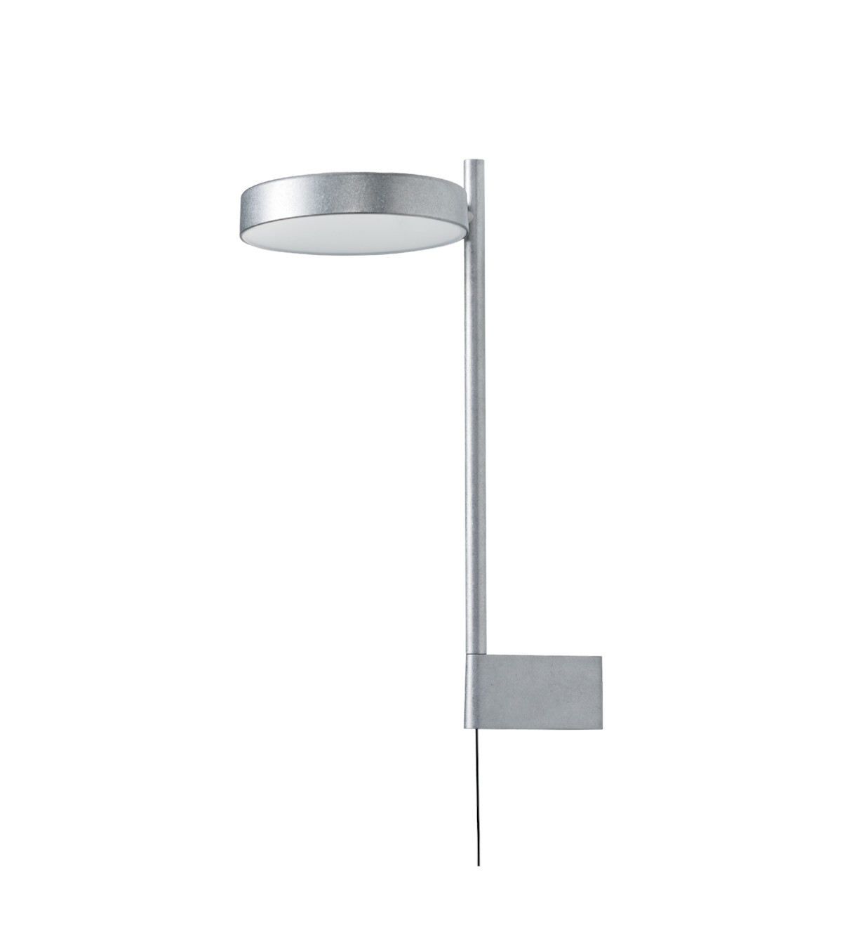 w242 Pastille alu br2 Wandleuchte, raw tumbled