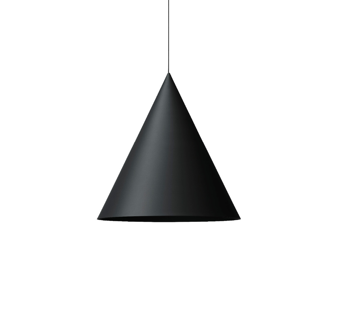 w151 Extra large pendant s2 Pendelleuchte, jet black