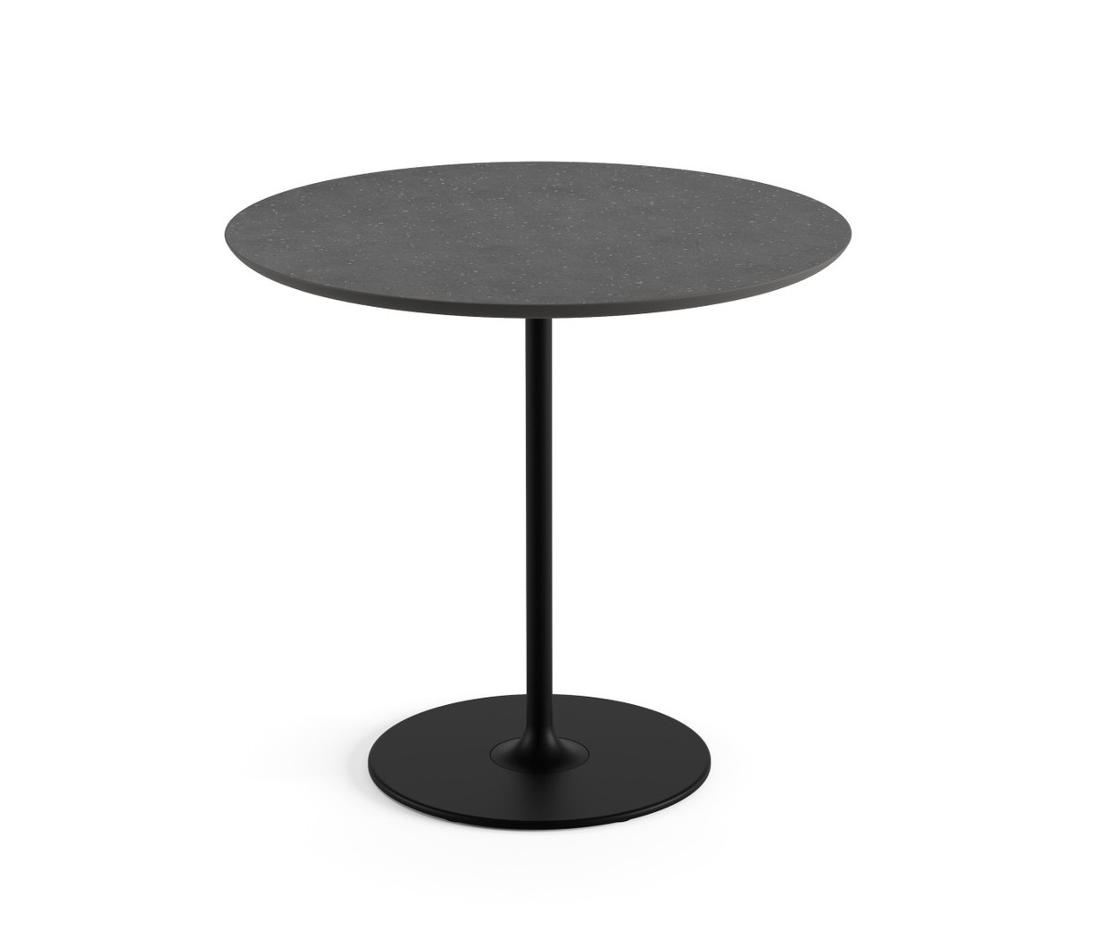 Dizzie Tisch, rund, schwarz #0631 Dizzie Tisch, rund, schwarz #0631