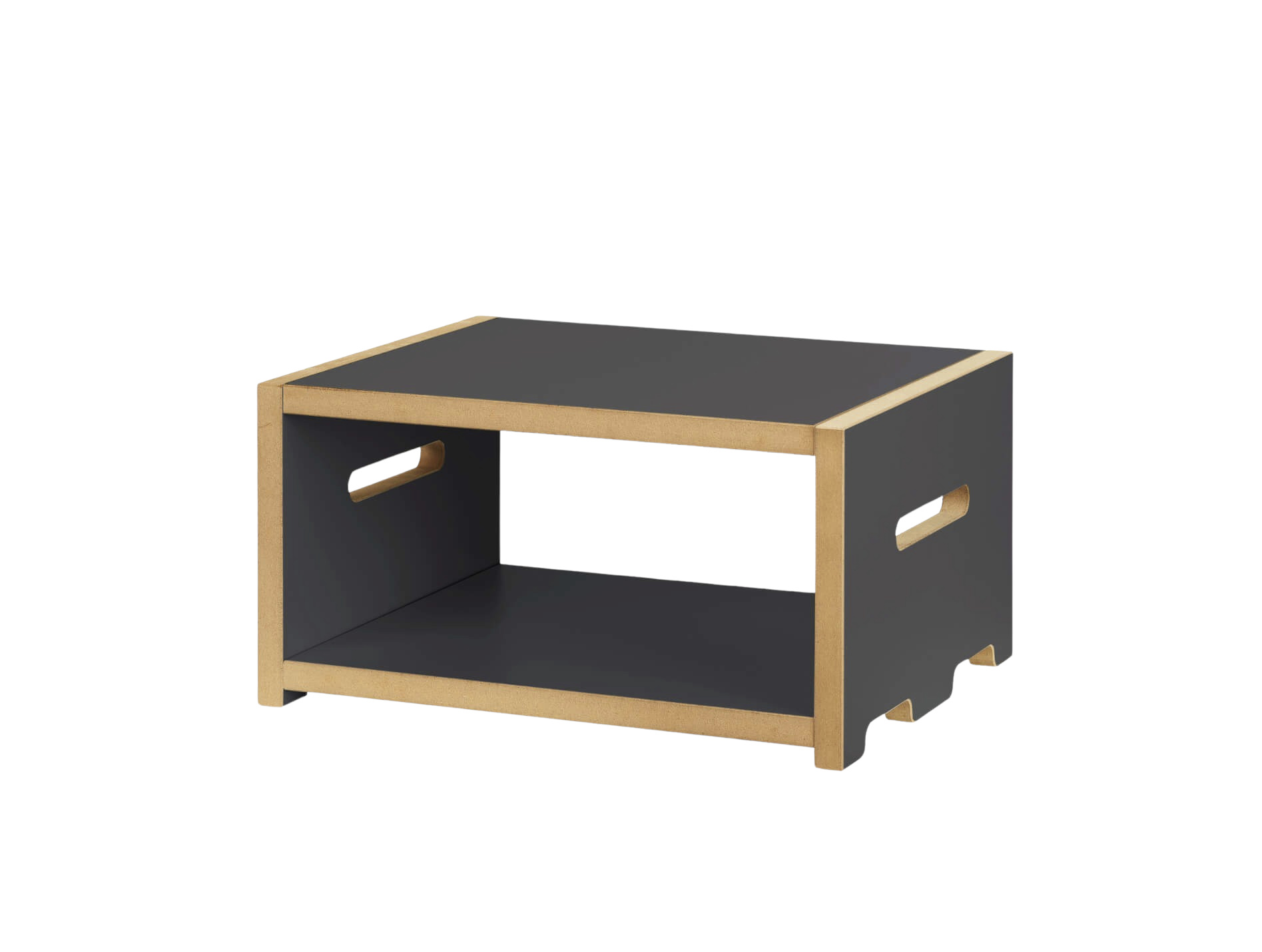 Halbstark Grundmodul niedrig, anthrazit