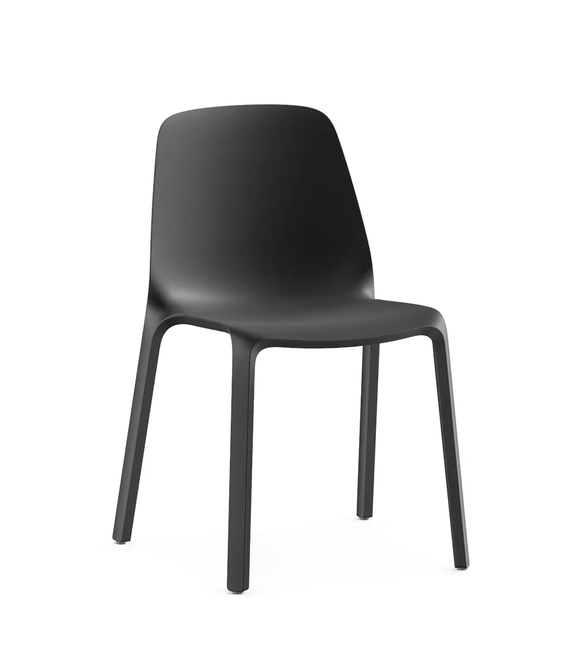 Interstuhl MONOis1 MO100 Besucherstuhl Schwarz