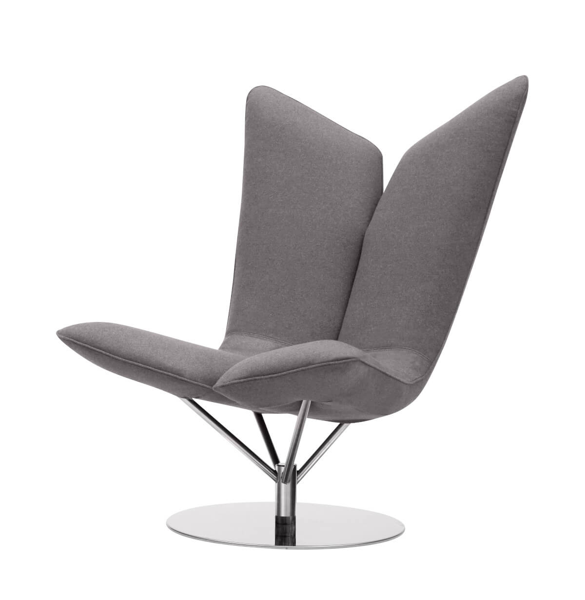 Softline Angel Drehsessel in elegantem Design, gepolstert, drehbar, ideal für Wohn- und Arbeitsräume