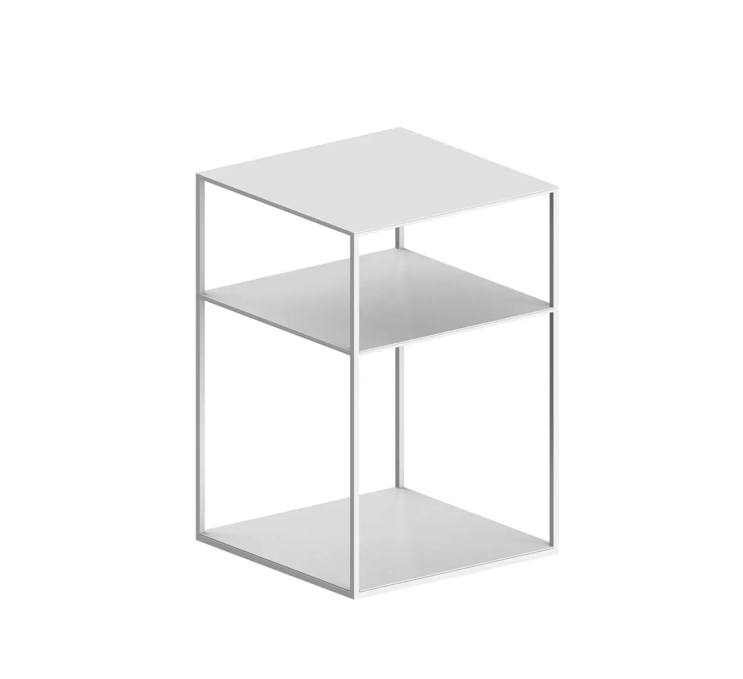 Slim Irony Triplet Beistelltisch, 31 x 31 cm, braun