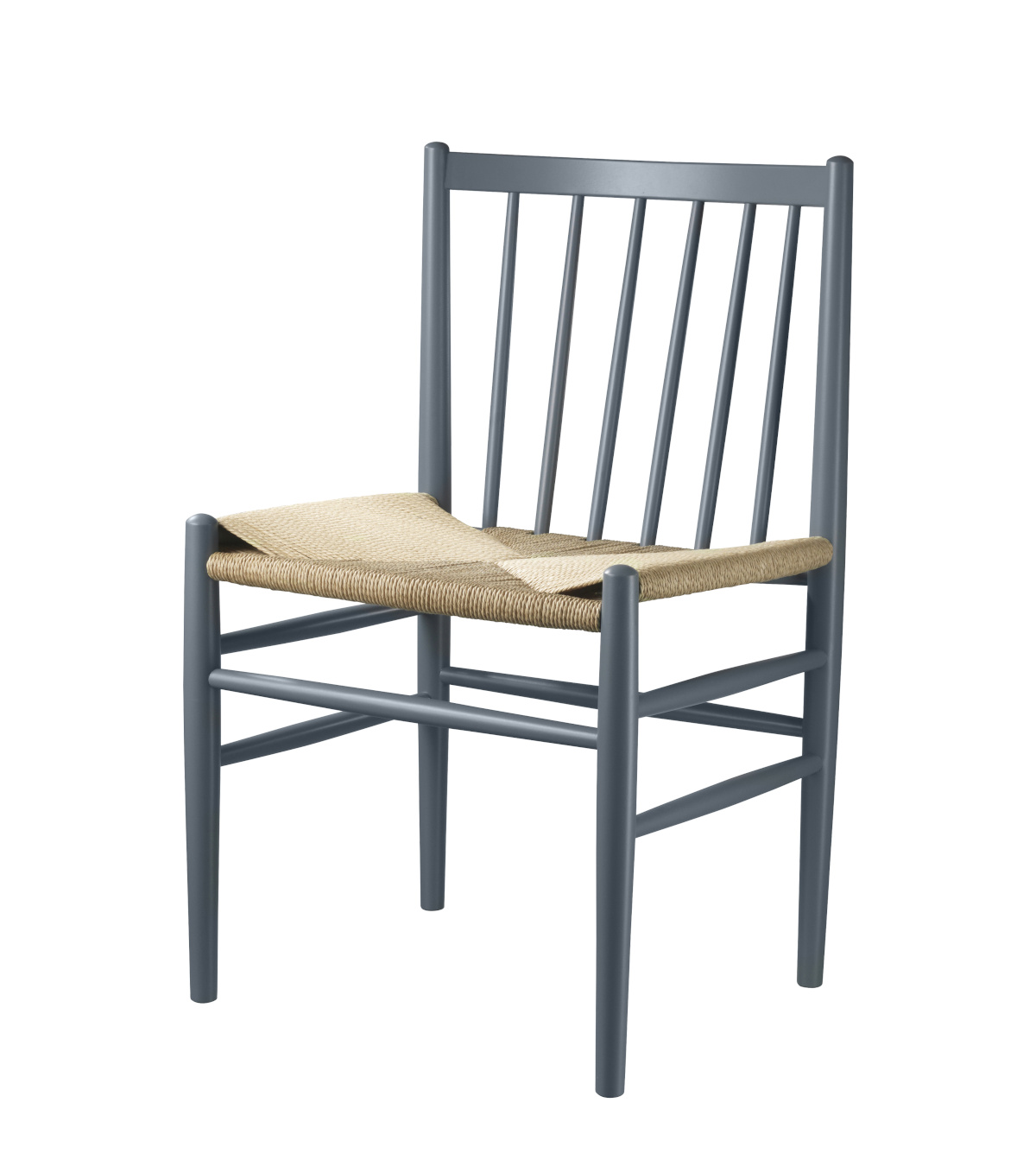 J80 Stuhl, buche weiß / naturgeflecht
