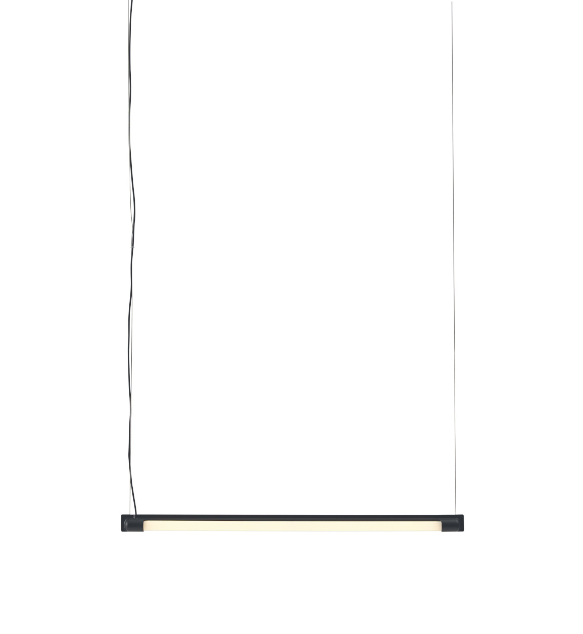 Fine Suspension LED Pendelleuchte, 60 cm, schwarz