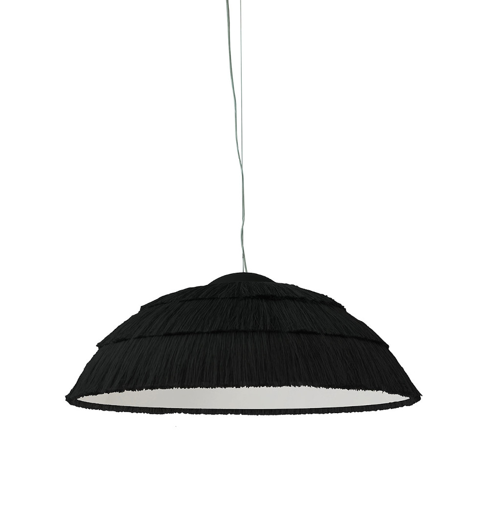 FRAUMAIER BigPascha LED Pendelleuchte schwarz, stilvoll, dimmbar, höhenverstellbar, für Wohnzimmer & Esszimmer