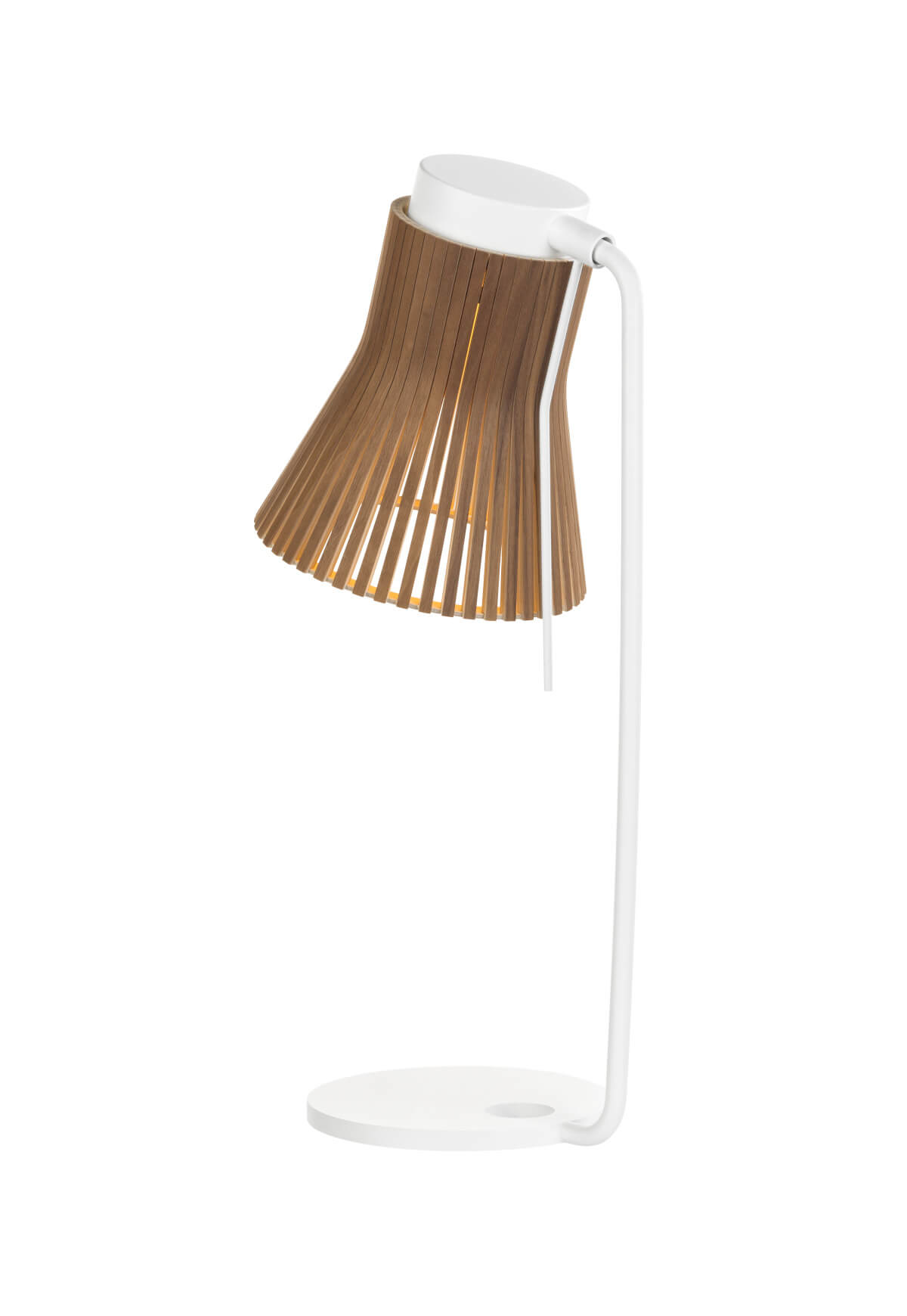 Petite 4620 Tischleuchte, walnuss