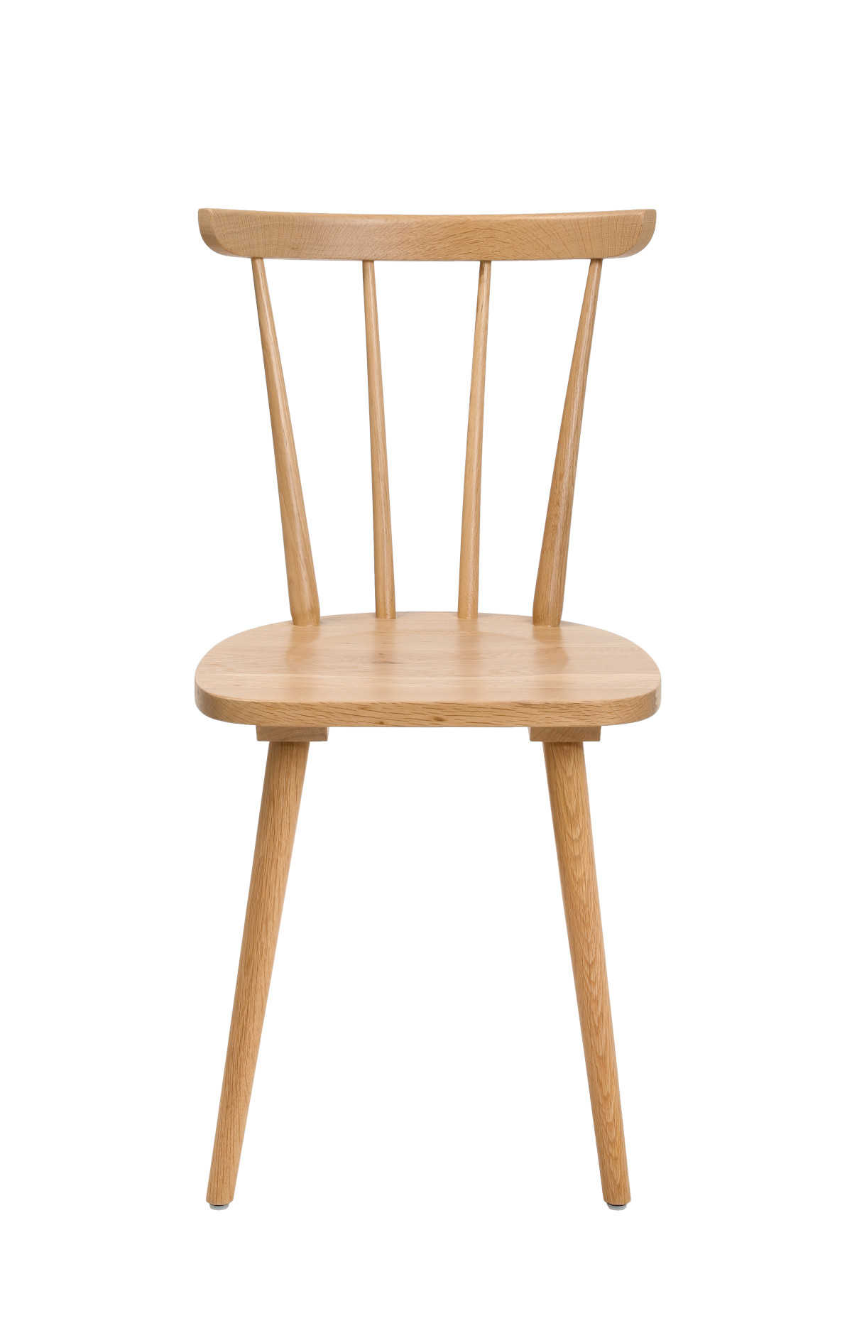 Moderner Wagner W-1960 Holzstuhl in Eiche Natur, stabile Verarbeitung, elegantes Design