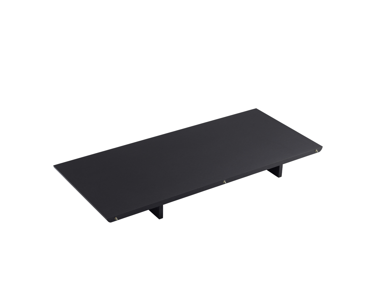 FDB Møbler C62E Bjørk Zusatzplatte, Buche schwarz, nordisches Design, langlebig, nachhaltig