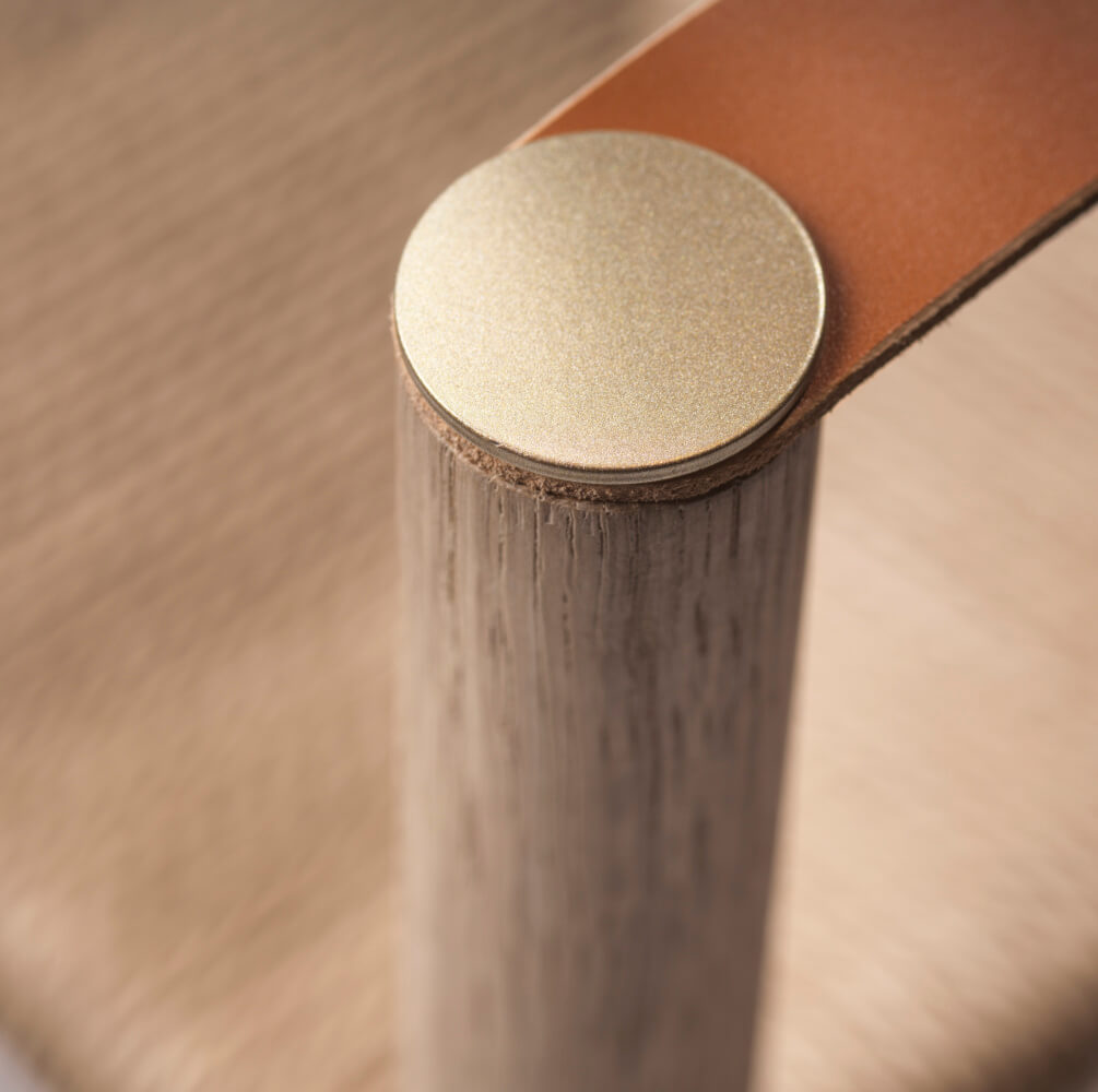 FDB Møbler J186 Hesbjerg Stuhl, Designklassiker, Eiche geölt, Naturgeflecht, nordisches Design, langlebig